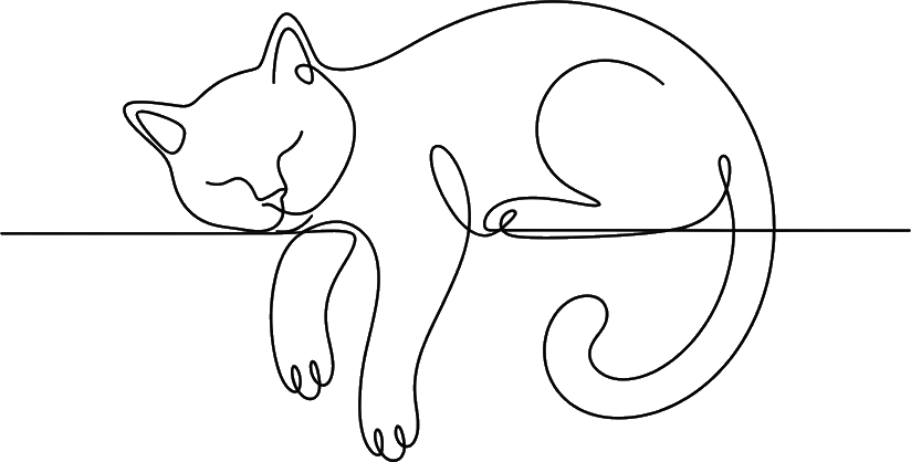 V-Style Cat Mascot